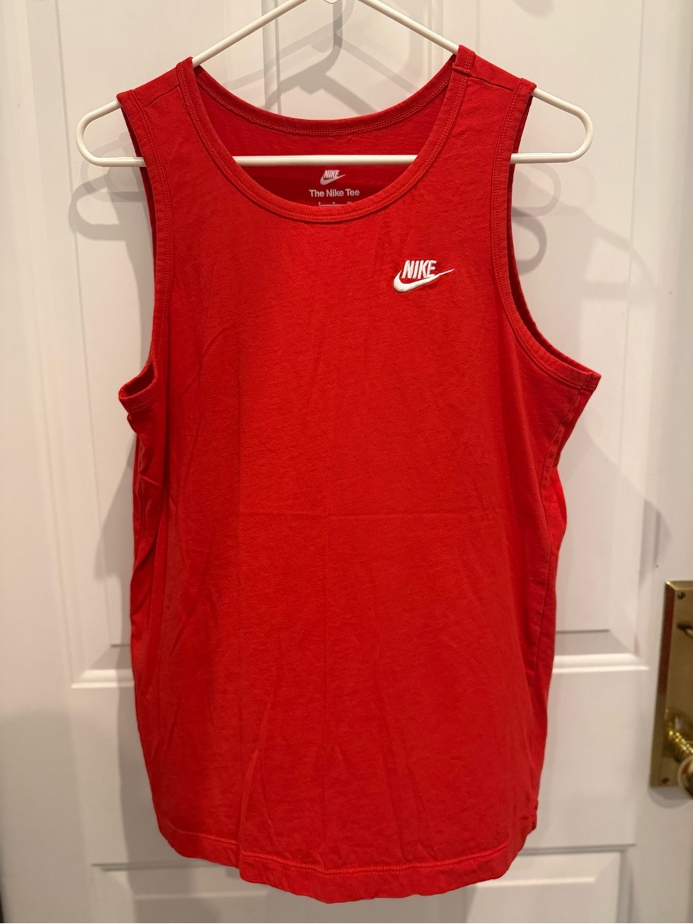 Men’s Nike Red Sleeveless Tank Top